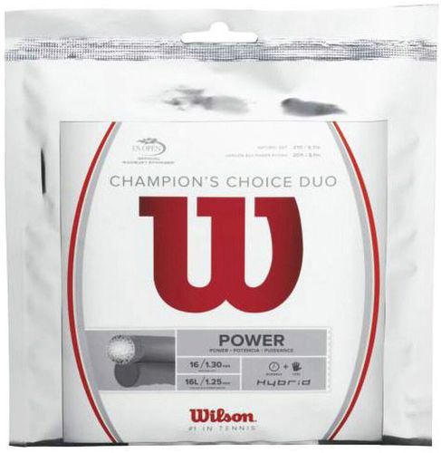WILSON-Cordage Hybride Wilson Champion's Choice Duo 12m-image-1