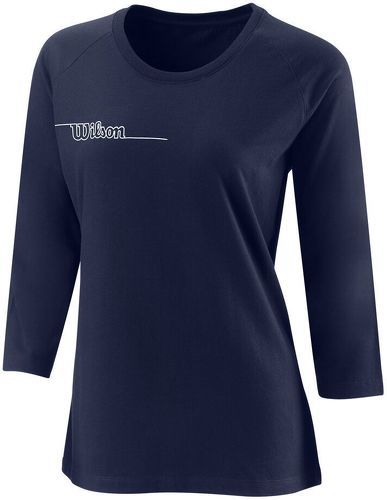 WILSON-Wilson Team II 3/4 Tech Haut Manches Longues Femmes-0