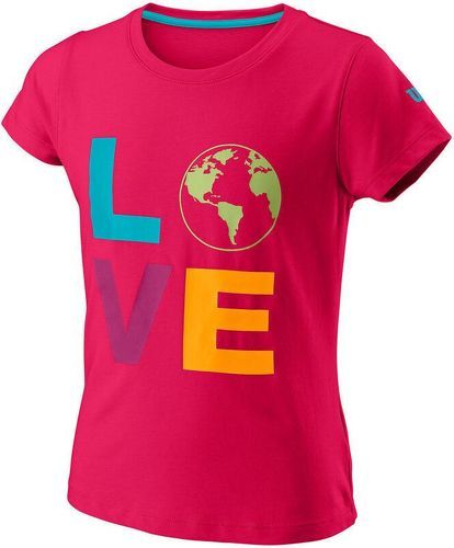 WILSON-Wilson Love Earth Tech T-shirt Filles-0