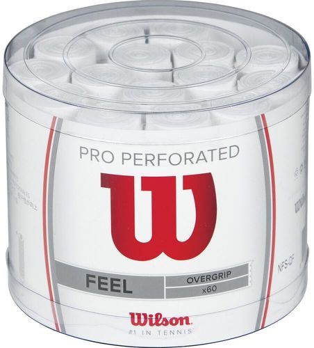 WILSON-Wilson Pro Overgrip Perforated Pack De 60-0