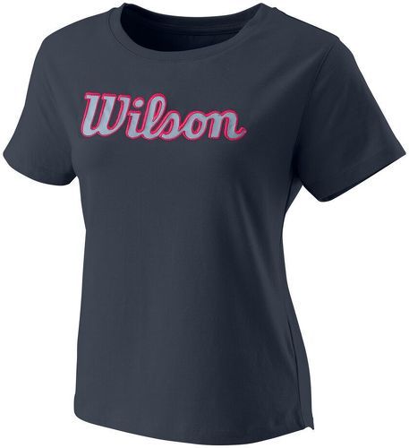 WILSON-T-shirt en coton femme Wilson Script-image-1
