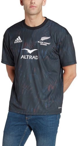 adidas Performance-T-shirt Black Ferns Sevens Domicile-0