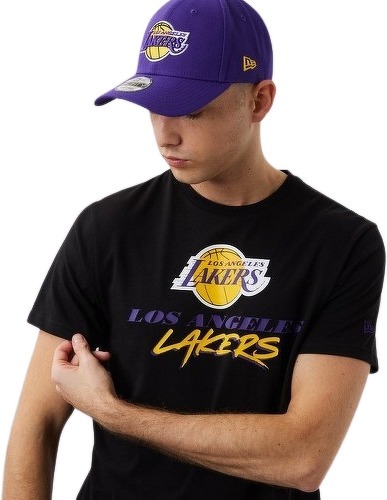 NEW ERA-T-Shirt NBA Los Angeles Lakers New Era Script-1