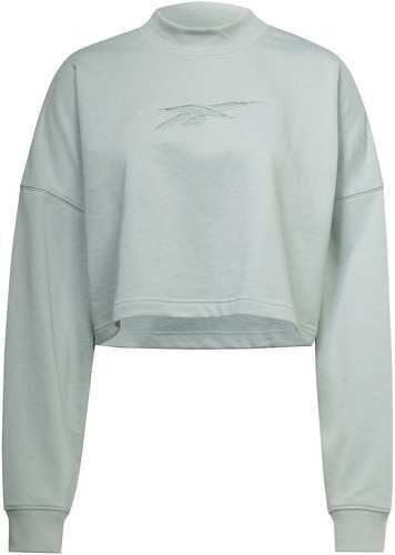 REEBOK-En Maille Reebok Studio Vector Knit Crew - Sweat de fitness-1