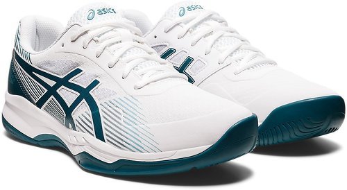 ASICS-Chaussures Asics Gel Game 8 1041a192 104 Blanc Et Vert-image-1