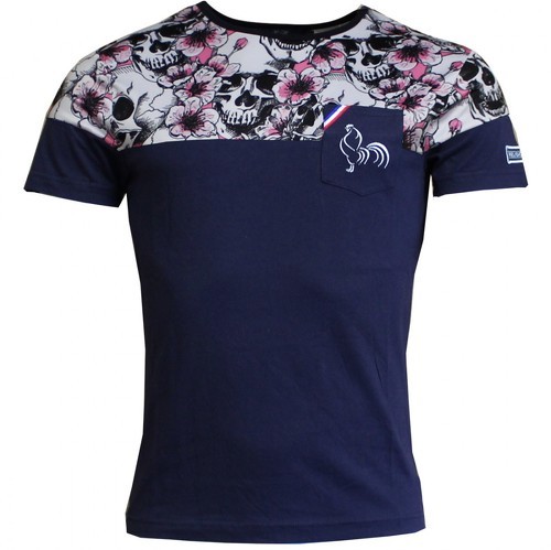 Religion Rugby-Skull Flower - T-shirt-image-1