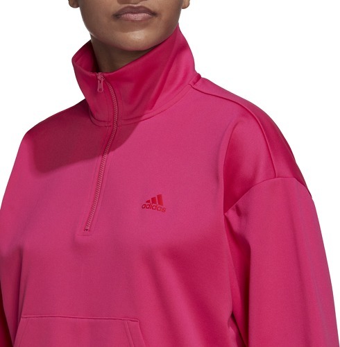 adidas Performance-Veste de survêtement Zip 1/4 AEROREADY-4