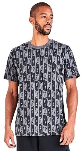 NIKE-T-shirt Nike M NSW REPEAT SS TEE PRNT Homme-image-1