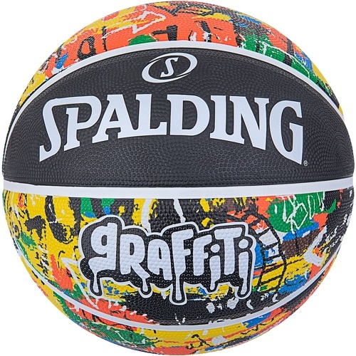 SPALDING-Graffiti sz5 rubber basketball-image-1