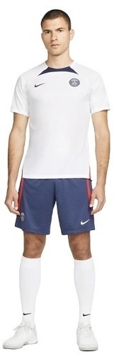 NIKE-Maillot Entraînement PSG Strike Blanc-3