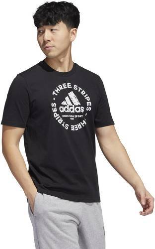 adidas Sportswear-T-Shirt Sketch Emblem Graphic-2