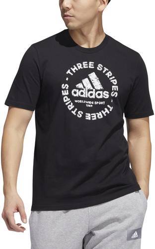 adidas Sportswear-T-Shirt Sketch Emblem Graphic-4