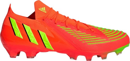 adidas Performance-Chaussures de football adidas Predator Edge.1 L AG rouge/vert fluo-image-1