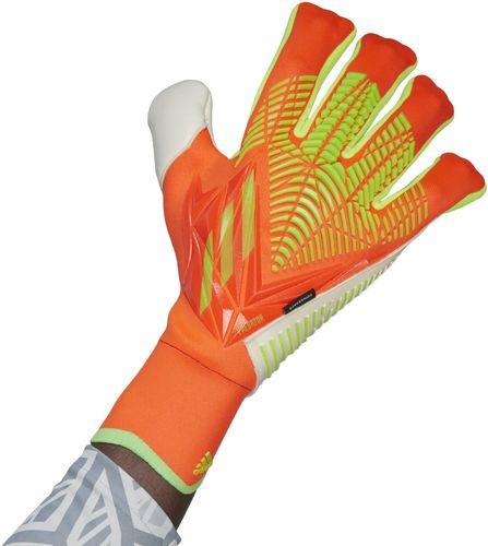 adidas Performance-Gant de gardien de but adidas Predator Edge Fingersave Pro orange-image-1