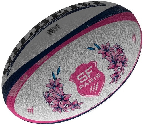 GILBERT-Stade Français Replica T.5 - Ballon de rugby-1
