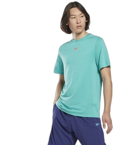 REEBOK-Chiné Prêt L'Entraînement Reebok - T-shirt de fitness-1
