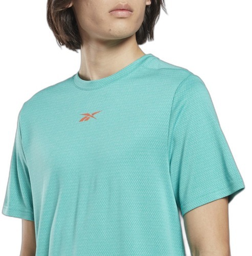 REEBOK-Chiné Prêt L'Entraînement Reebok - T-shirt de fitness-3