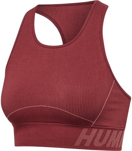 HUMMEL-Brassière sport sans couture femme Hummel Christel-0