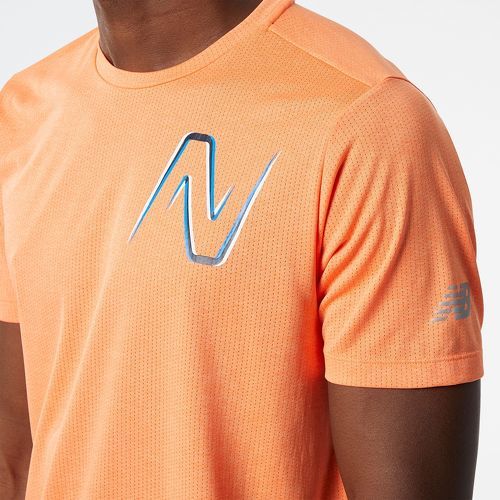 NEW BALANCE-Graphic Impact Run Ss T-2