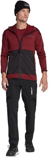 adidas Performance-Veste de randonnée Terrex Tech Fleece Lite Hooded-4