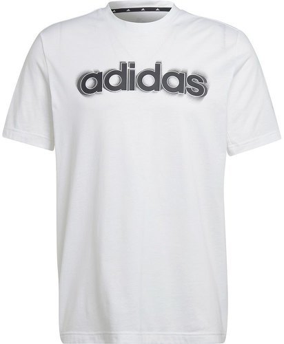 adidas Performance-T-shirt de training AEROREADY Workout imprimé silicone logo linéaire-2