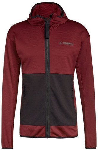 adidas Performance-Veste de randonnée Terrex Tech Fleece Lite Hooded-2