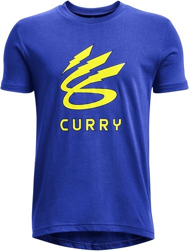 UNDER ARMOUR-T-Shirt Garçon Under Armour Curry Lightning-0