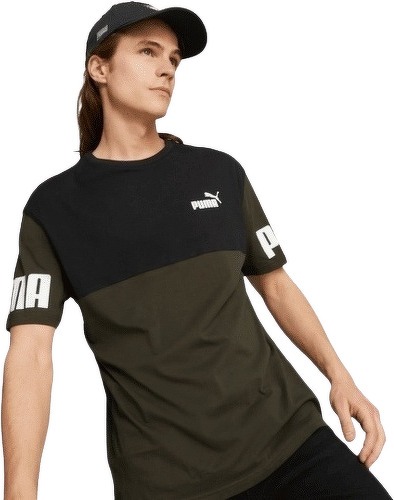 PUMA-Puma Power Colorblock - T-shirt-2