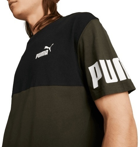 PUMA-Puma Power Colorblock - T-shirt-3