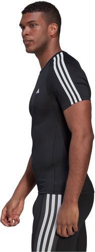 adidas Performance-T-shirt d'entraînement Techfit 3-Stripes-3