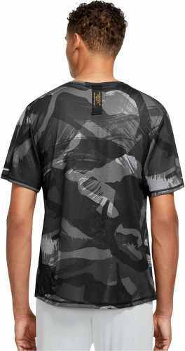 NIKE-Df Miler Maniche Corte Camo-1