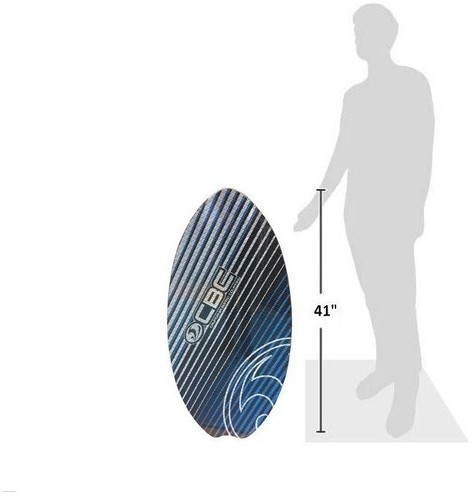 CBC CALIFORNIA BOARD COMPANY-Cbc - Wood / Eva Skimboard - Foot Grabber 41'-1