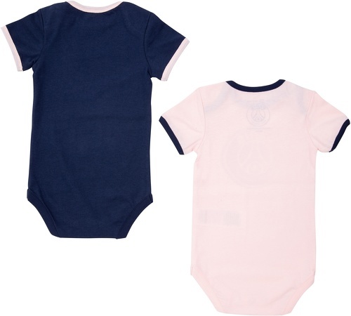 PSG-2 x body bébé fille PSG - Collection officielle PARIS SAINT GERMAIN - 3 mois-1