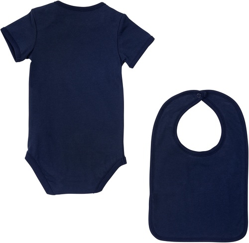 PSG-Body + bavoir bébé garçon PSG - Collection officielle PARIS SAINT GERMAIN - 3 mois-1