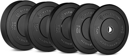 Titanium Strength-Disque Olympique 5 KG Noir BP5-1