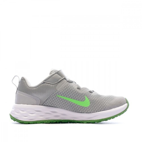 NIKE-Baskets Gris/Vert Garçon Nike Revolution 6-1