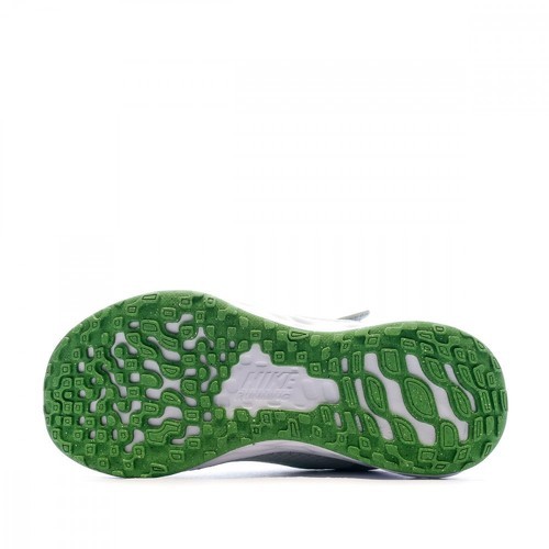 NIKE-Baskets Gris/Vert Garçon Nike Revolution 6-4