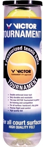 Victor-Balle De Tennis Victor Itf Approved Quality 18 Pcs / Carton-0