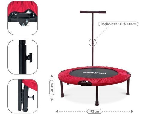 JUMP4FUN-Jump4Fun T-Bar - Ø92Cm - Trampoline ubound-1