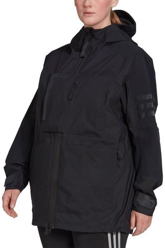 adidas Performance-Veste de randonnée Terrex Xploric RAIN.RDY (Grandes tailles)-0