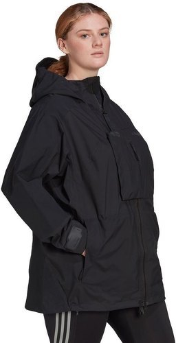 adidas Performance-Veste de randonnée Terrex Xploric RAIN.RDY (Grandes tailles)-3