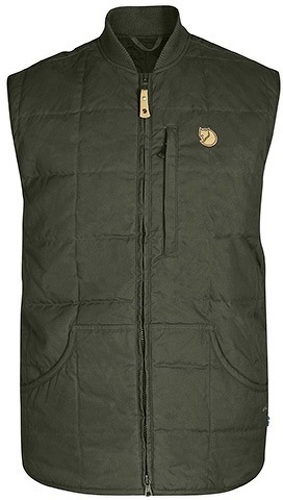 FJALLRAVEN-FJÄLLRÄVEN Grimsey Vest M Veste de sport Homme Dark Olive FR: S (Taille Fabricant: S)-0