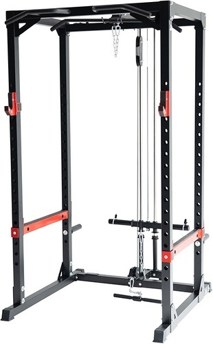 Titanium Strength-Heavy Duty Power Rack RH60 Cage de Puissance avec Poulie Haute et Basse-image-1