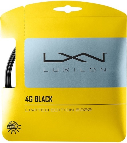 LUXILON-Luxilon 4G black 125 12m-image-1