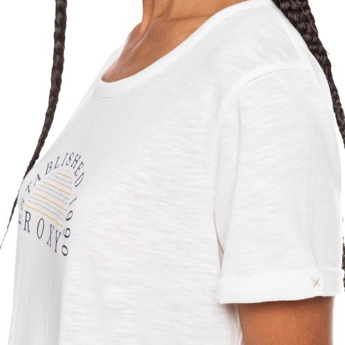 ROXY-T-Shirt Blanc Roxy Oceanholic-2