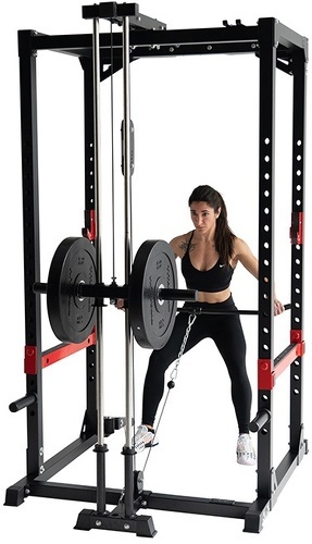 Titanium Strength-Titanium Strength Evolution Heavy Duty Power Rack With Lat Attachment - Cage de musculation-4