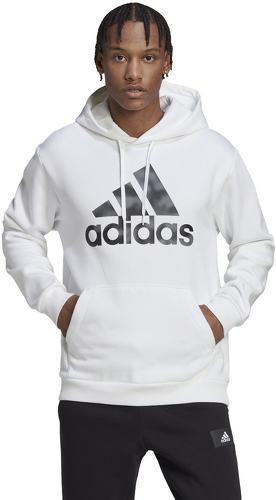 adidas Sportswear-Sweat-shirt à capuche en molleton imprimé camouflage Essentials-1