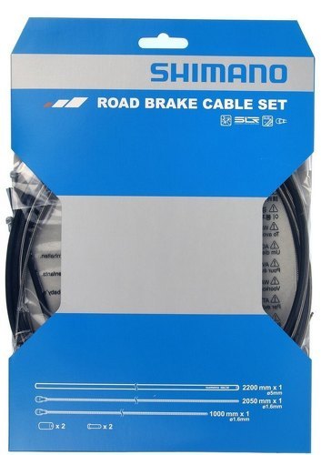 SHIMANO-CABLE FRENO/FUNDA/TOPES CTRA NEGRO-1
