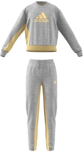 adidas Sportswear-Survêtement En Coton Avec Insigne De Sport Fille-0
