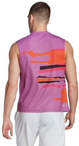 adidas Performance-T-shirt sans manches Tennis New York (Non genré)-1